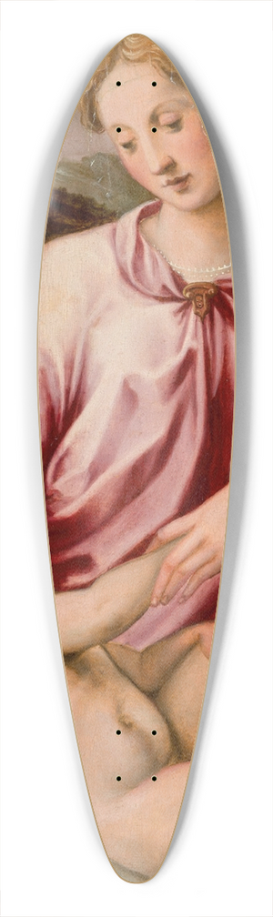 Michele Tosini - TheVirgin and Child with the young Saint John the Baptist 39.3 inch art pintail longboard deck
