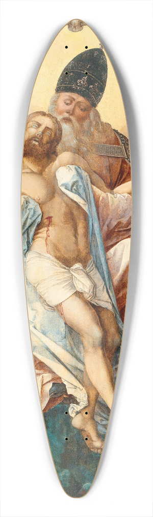 Michiel Coxie - The Holy Trinity 39.3 inch art pintail longboard deck