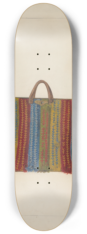 Clementine Fossek - Carpet Bag 8.25 inch art skate deck