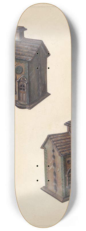 Clementine Fossek - Iron Bank Bank 8.25 inch art skate deck