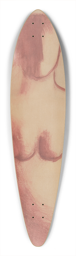 Mikul Galanda - Combing (Woman with a Mirror) 39.3 inch art pintail longboard deck