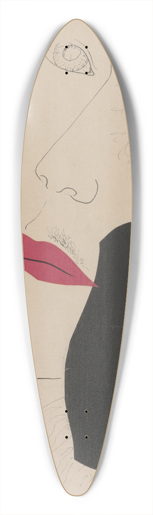 Mikul Galanda - Desire 39.3 inch art pintail longboard deck