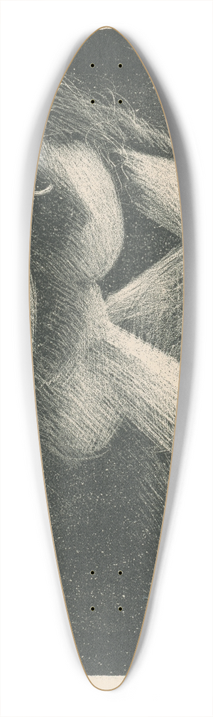 Mikul Galanda - ena 39.3 inch art pintail longboard deck Mikul Galanda - ena 39.3 inch art pintail longboard deck