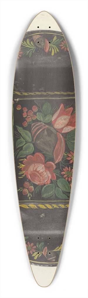 Mildred E. Bent - Apple Dish 39.3 inch art pintail longboard deck Mildred E. Bent - Apple Dish 39.3 inch art pintail longboard deck