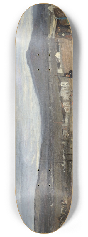 Clment-Auguste Andrieux - Vaugirard pendant le sige de Paris, 1870 8.25 inch art skate deck