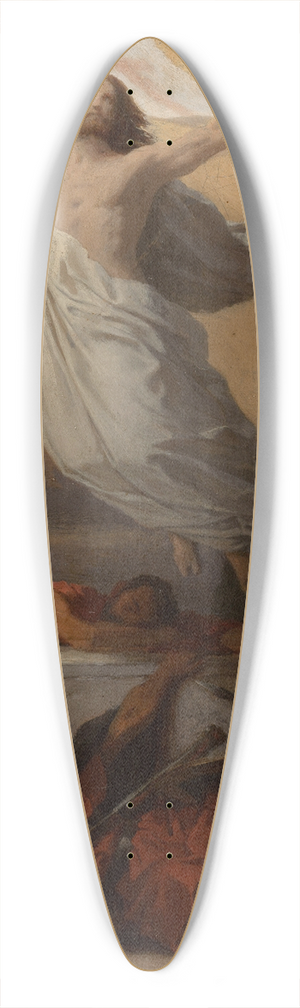 mile Signol - La Rsurrection du Christ 39.3 inch art pintail longboard deck