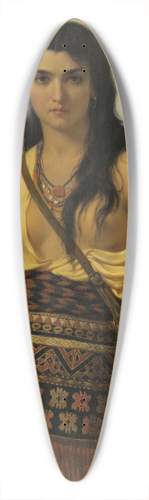 mile Vernet-Lecomte - Minnehaha 39.3 inch art pintail longboard deck