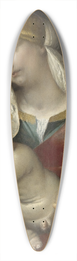 Moretto Da Brescia - Madonna And Child With A Dog 39.3 inch art pintail longboard deck