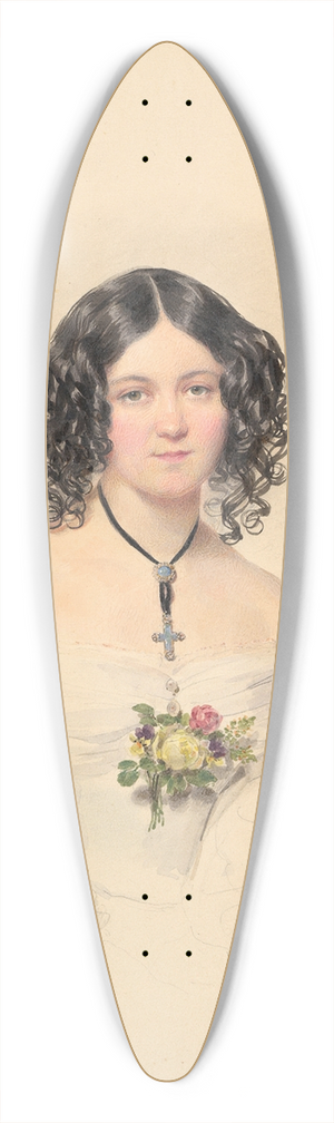 Moritz Michael Daffinger - Countess Hlne Esterhzy, ne Countess Bezobrazov 39.3 inch art pintail longboard deck