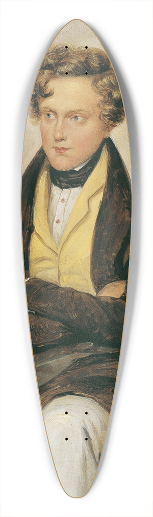 Moritz Michael Daffinger - Der Herzog Von Reichstadt 39.3 inch art pintail longboard deck