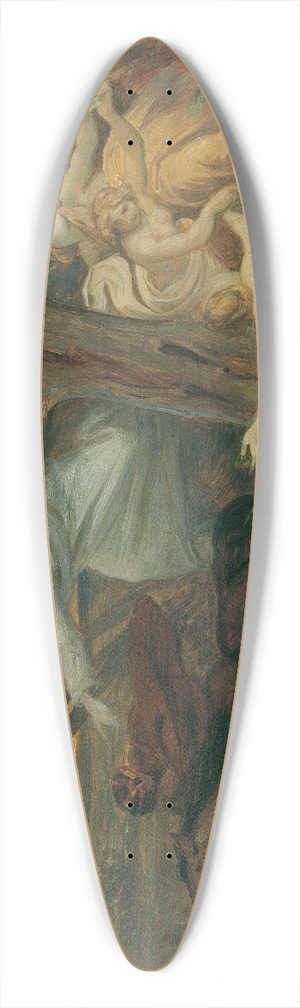 Moritz von Schwind - Der Erlknig 39.3 inch art pintail longboard deck