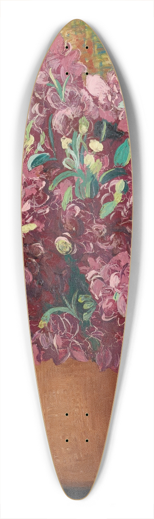 Mose Kisling - Bouquet de girofles 39.3 inch art pintail longboard deck