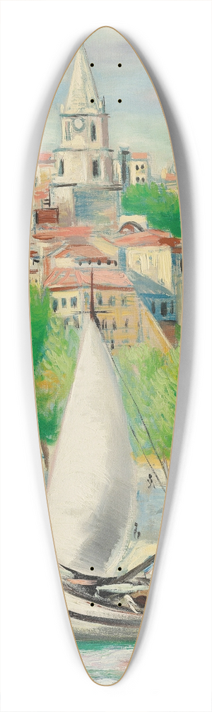 Mose Kisling - Marseille 39.3 inch art pintail longboard deck