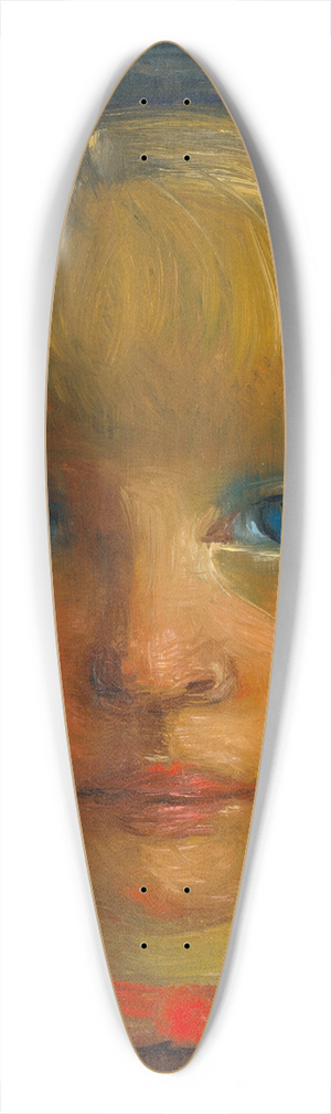 Mose Kisling - Portrait 39.3 inch art pintail longboard deck
