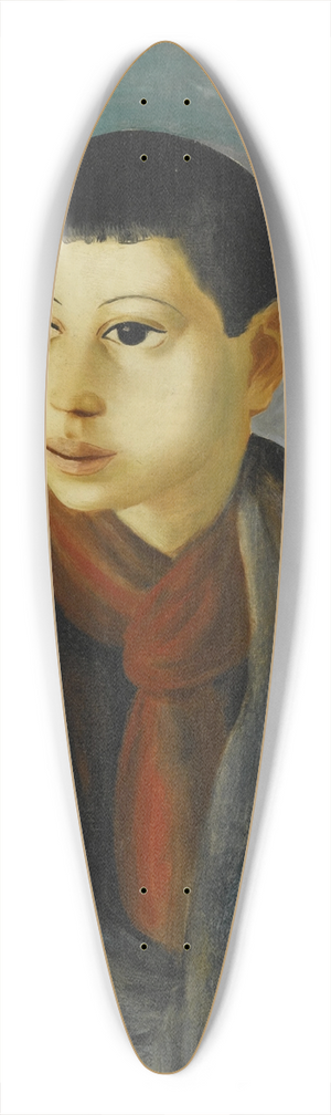 Mose Kisling - Portrait dun jeune garon 39.3 inch art pintail longboard deck