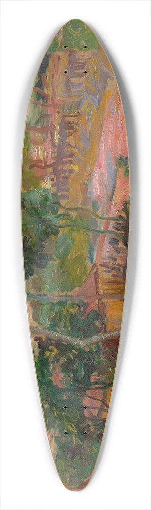 Nadeda Petrovi - Resnik 39.3 inch art pintail longboard deck