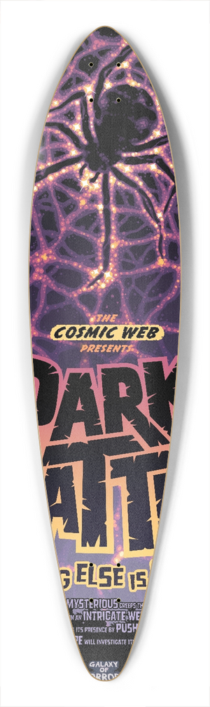 NASA - Dark Matter 39.3 inch art pintail longboard deck