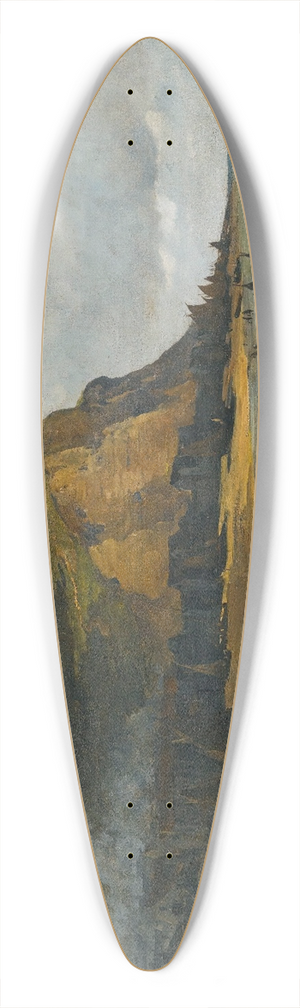 Nathaniel Hone - Hastings 39.3 inch art pintail longboard deck