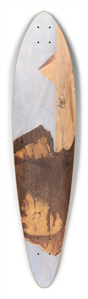 Nathaniel Hone the Younger - The Sphinx 39.3 inch art pintail longboard deck
