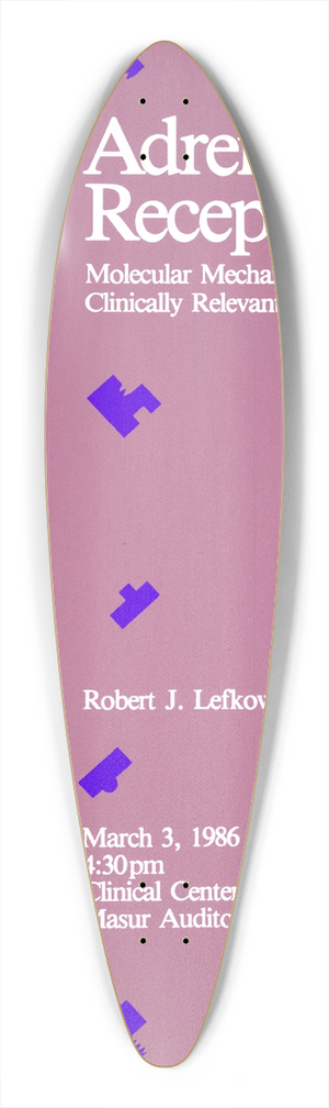 National Institutes of Health - Adrenergic receptors; molecular mechanisms of clinically relevant regulation 39.3 inch art pintail longboard deck