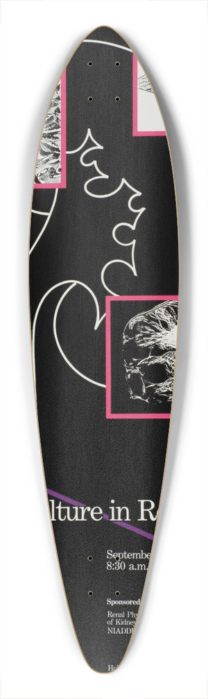 National Institutes of Health - Cell, tissue culture in renal research 39.3 inch art pintail longboard deck