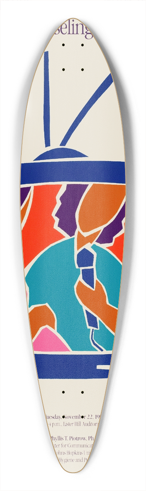 National Institutes of Health - Communication revolution in health 39.3 inch art pintail longboard deck