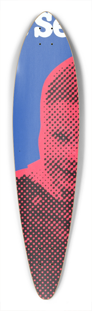 National Institutes of Health - Febrile seizures 39.3 inch art pintail longboard deck
