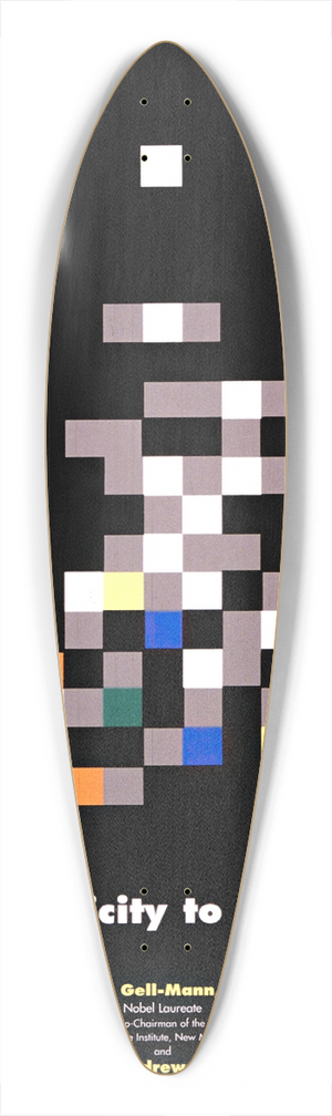 National Institutes of Health - From simplicity to complexity 39.3 inch art pintail longboard deck