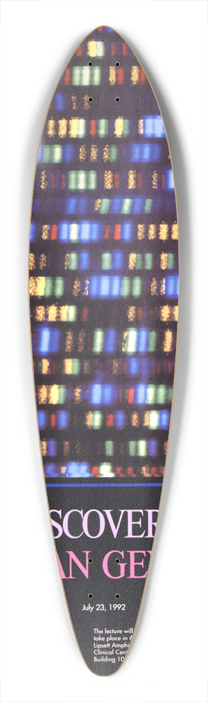 National Institutes of Health - Gene discovery in the human genome 39.3 inch art pintail longboard deck