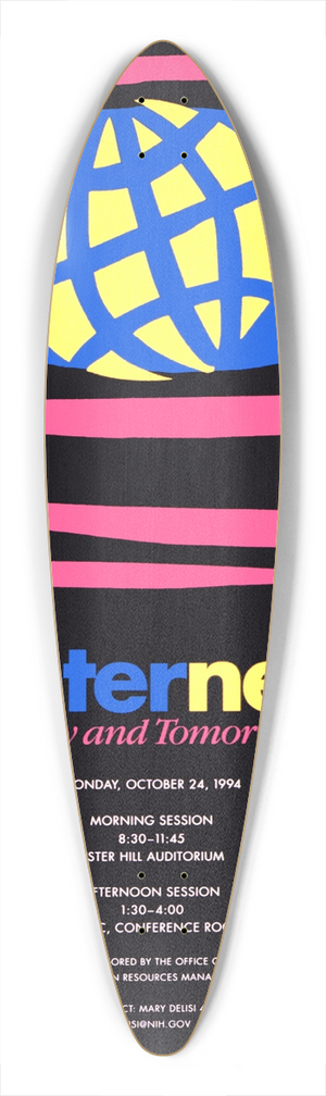 National Institutes of Health - Internet today and tomorrow 39.3 inch art pintail longboard deck