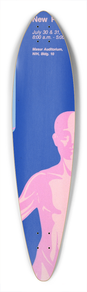 National Institutes of Health - Workshop on Abnormal Cells, New Products, and Risk 39.3 inch art pintail longboard deck