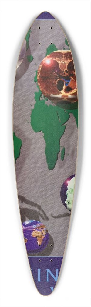 National Library of Medicine - National Library of Medicine reaching out to the world 39.3 inch art pintail longboard deck