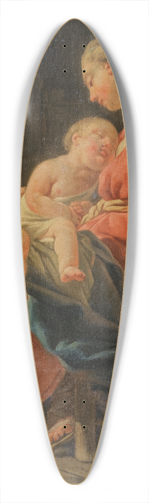 Nel Hall - Le Doux Repos 39.3 inch art pintail longboard deck