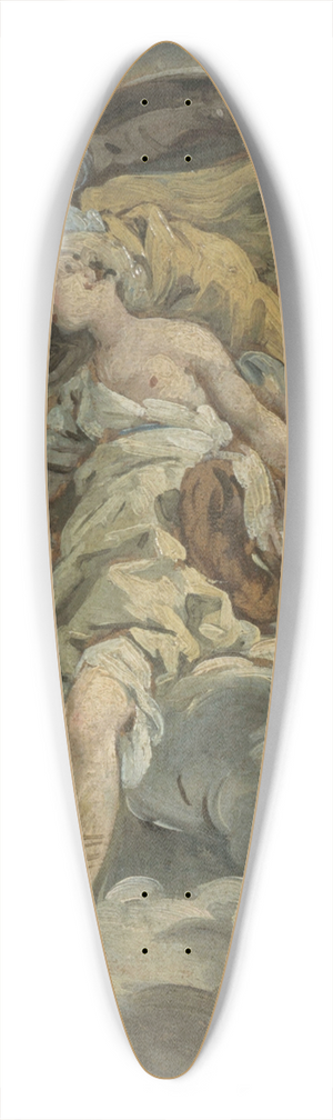Nel Hall - Minerva and Peace 39.3 inch art pintail longboard deck Nel Hall - Minerva and Peace 39.3 inch art pintail longboard deck