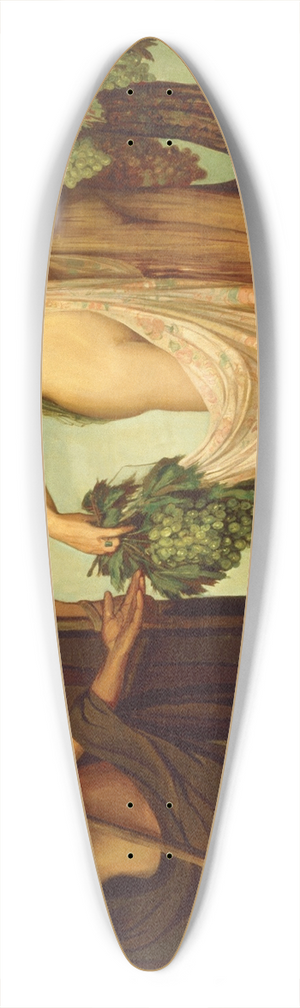 ngel Zrraga - The Gift 39.3 inch art pintail longboard deck
