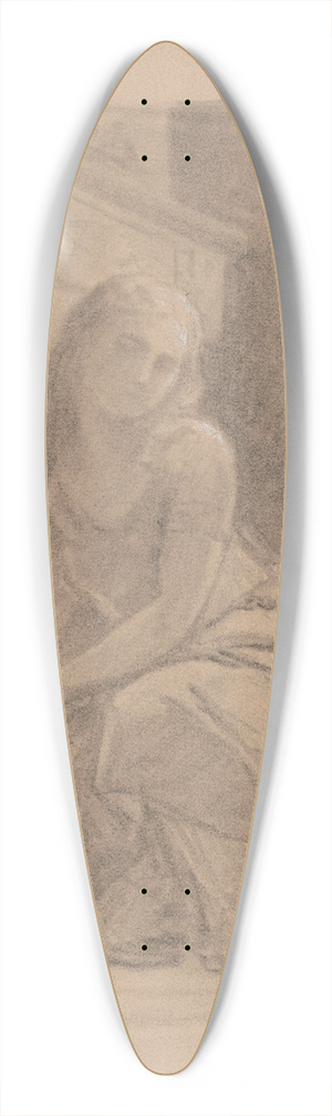Nicaise De Keyser - Cinderella 39.3 inch art pintail longboard deck