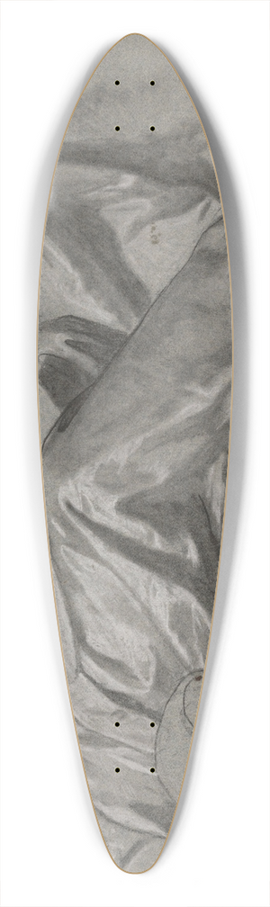 Nicaise De Keyser - Draped Fabric of the Figure Symbolising the Renaissance 39.3 inch art pintail longboard deck