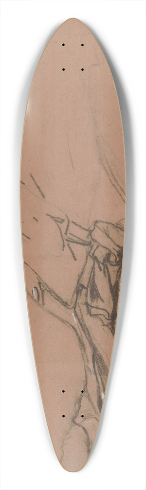 Nicaise De Keyser - The Painter Bartholomeus Spranger 39.3 inch art pintail longboard deck