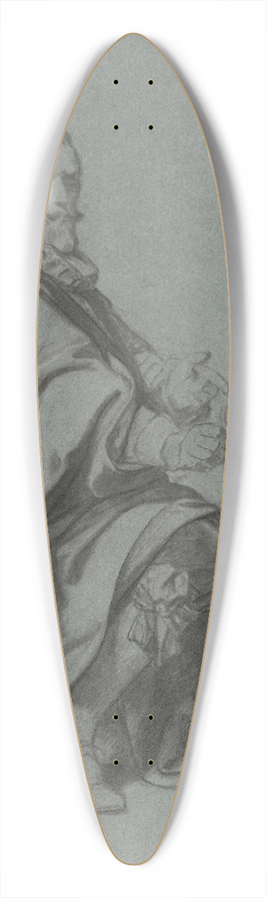Nicaise De Keyser - The Sculptor Joannes van Mildert 39.3 inch art pintail longboard deck