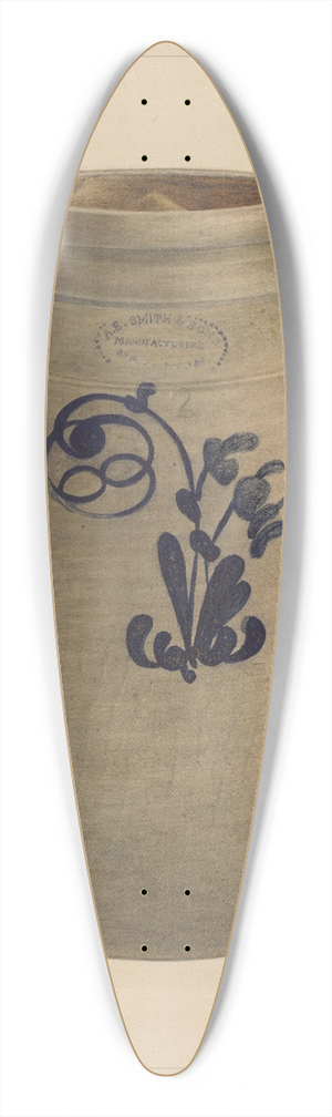 Nicholas Amantea - Cookie Jar with Cover 39.3 inch art pintail longboard deck