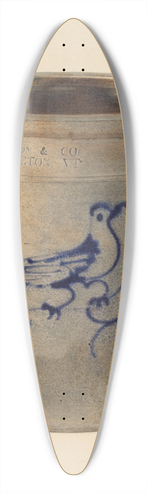 Nicholas Amantea - Crock 39.3 inch art pintail longboard deck