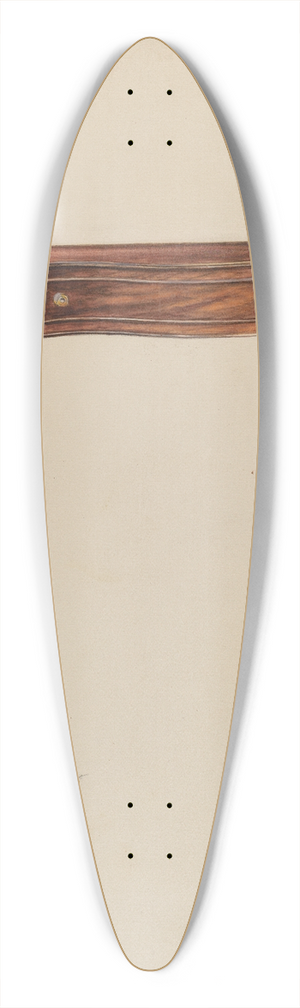 Nicholas Gorid - Console Table 39.3 inch art pintail longboard deck