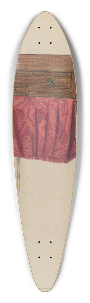 Nicholas Gorid - Sewing Table 39.3 inch art pintail longboard deck
