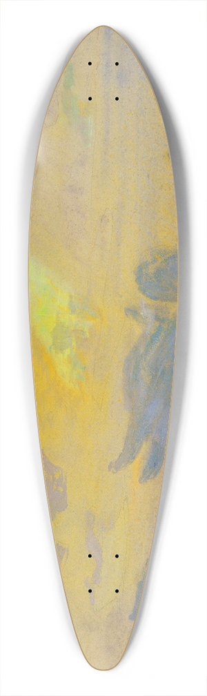 Nicholas Roerich - The Great Sacrifice. Setting for I.F.Stravinskys Ballet Sacred Spring 39.3 inch art pintail longboard deck