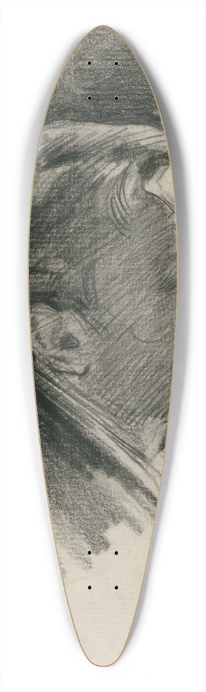 Nicolaas van der Waay - E.S. Wittkamp 39.3 inch art pintail longboard deck