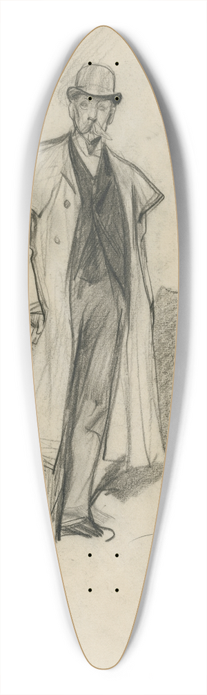 Nicolaas van der Waay - F. Oldewelt, schilder 39.3 inch art pintail longboard deck