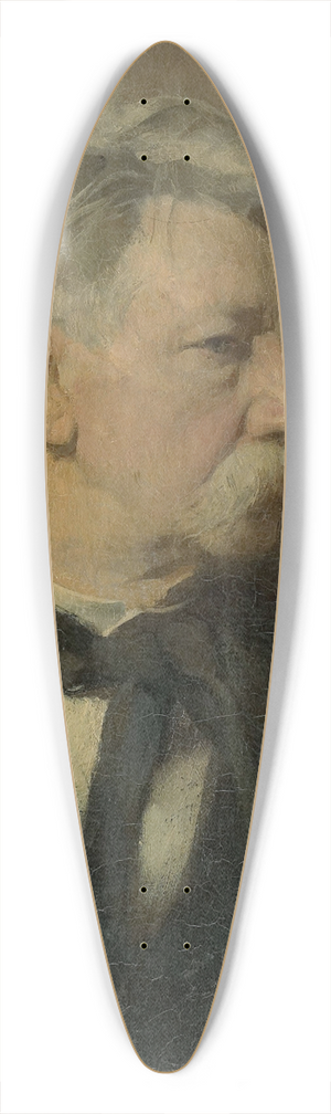 Nicolaas van der Waay - Willem Steelink II (1856-1928). Graficus 39.3 inch art pintail longboard deck