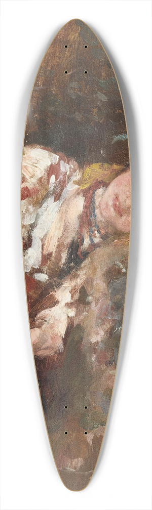 Nicolae Grigorescu - Daydreams 39.3 inch art pintail longboard deck