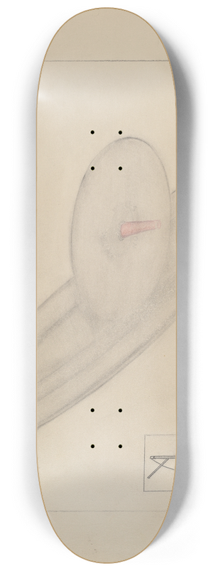 Columbus Simpson - Spice Grinder 8.25 inch art skate deck