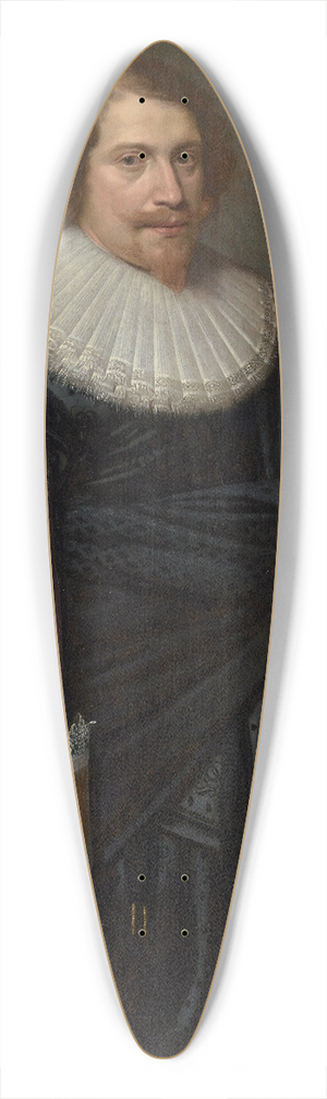 Nicolaes Eliasz. Pickenoy - Portrait of a Man 39.3 inch art pintail longboard deck Nicolaes Eliasz. Pickenoy - Portrait of a Man 39.3 inch art pintail longboard deck